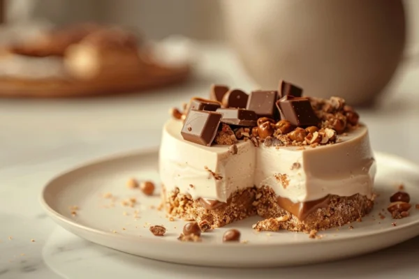 Kinder Bueno Cheesecake ohne Backen – Einfaches und Cremiges Rezept